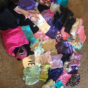 Bundle of girls clothes